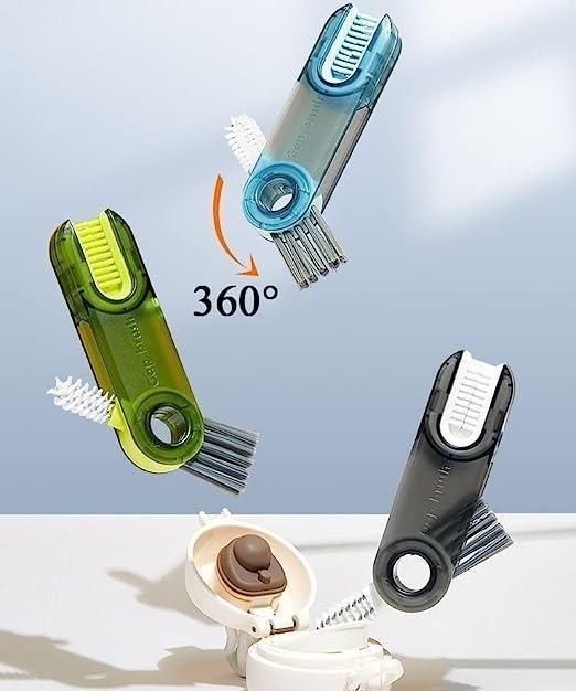 3 in 1 Multifunctional Bottle Gap Cleaner Brush